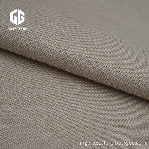 Cupro Style Polyester Knitted Fabric With Spandex
